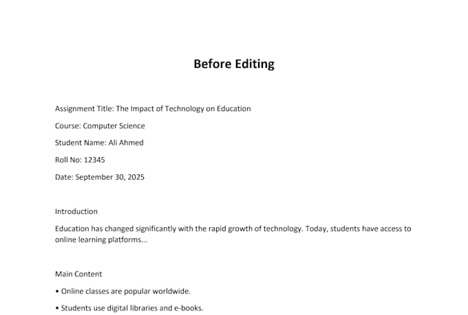 do ms word document formatting and design with perfection